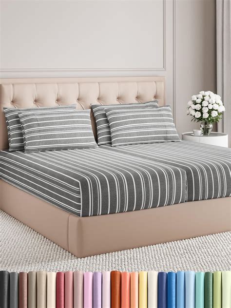 Amazon.com - Split King 7 Piece Sheet Set - Comfy, Breathable & Cooling ...