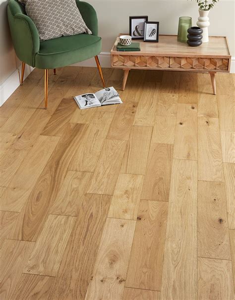 Classic Natural Oak Brushed & Oiled Engineered Wood | Direct Wood Flooring