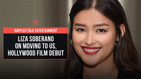 Rappler Talk Entertainment: Liza Soberano on moving to US, Hollywood ...