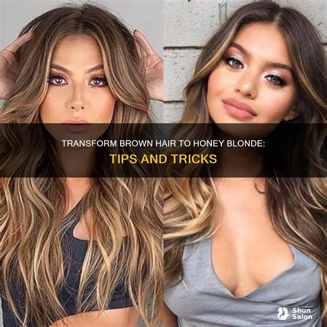 Transform Brown Hair To Honey Blonde: Tips And Tricks | ShunSalon