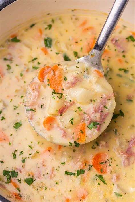 Ham and Potato Soup - The Recipe Rebel