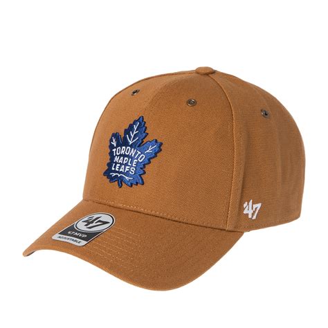 Бейсболка 47 BRAND Carhartt collab Toronto Maple Leafs NHL (светло ...