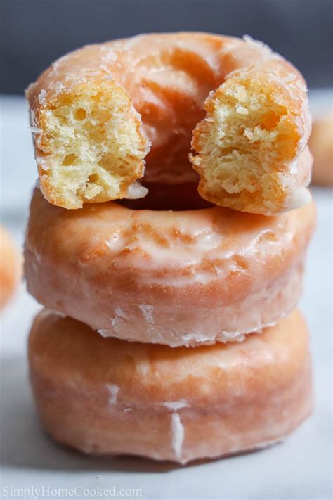 Old Fashioned Sour Cream Donuts - Simply Home Cooked