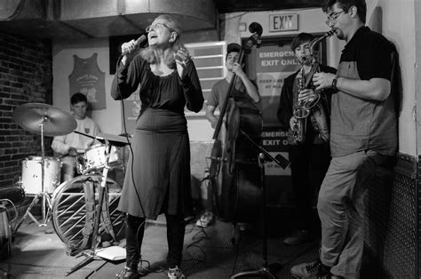 Wally's Jazz Cafe, Boston - I asked her afterwards if this was her ...