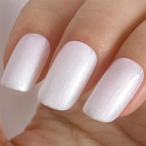 Amazon.com: TUTUYU White Pearl Gel Nail Polish - 0.51 fl oz Pearl White ...