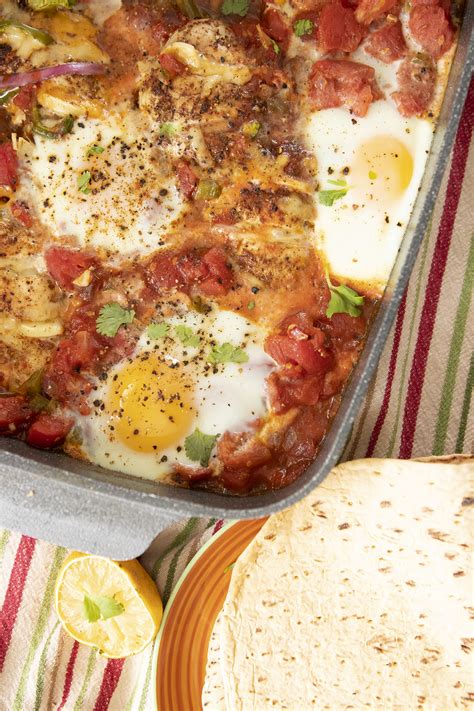 Salsa Chicken & Eggs - Kravings Food Adventures