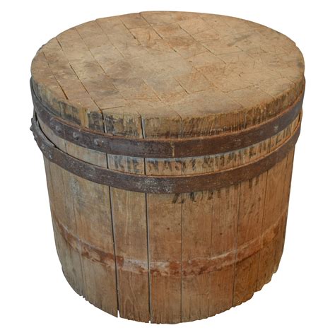 Antique Round Butcher's Block at 1stDibs | antique round butcher block ...