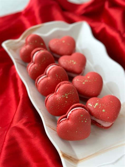 Heart shaped macarons – Artofit