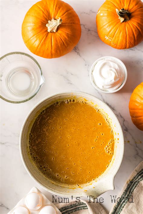 Pumpkin Molasses Pie - Num's the Word