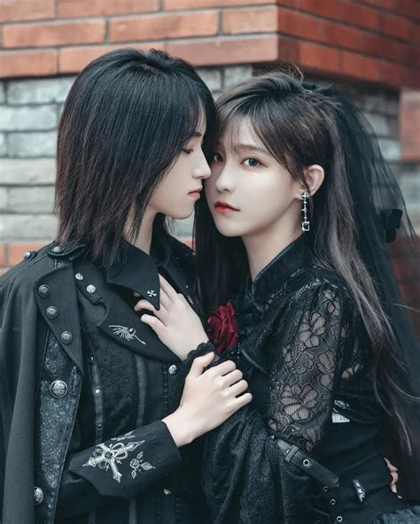 Asian Woman, Asian Girl, Cute Lesbian Couples, Anime Girl Neko, Couple Aesthetic, Beautiful ...