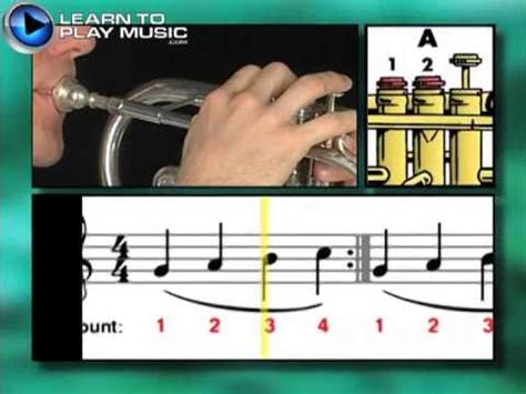 Ex021 How to Play Trumpet - Trumpet Lessons for Beginners - YouTube