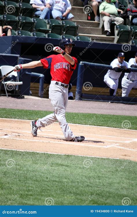 Pawtucket Red Sox Batter Josh Reddick Editorial Image - Image of ...