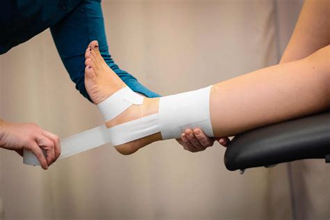 3 Best Ways of Ankle Strapping To Reduce Ankle Pain - Your Physio