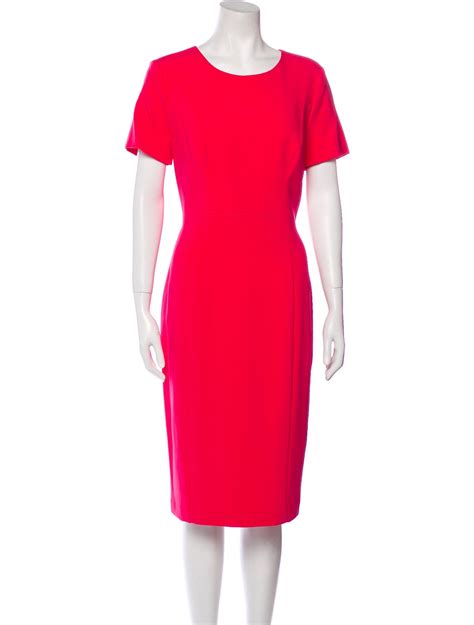 Black Halo Crew Neck Midi Length Dress w/ Tags - Pink Dresses, Clothing ...