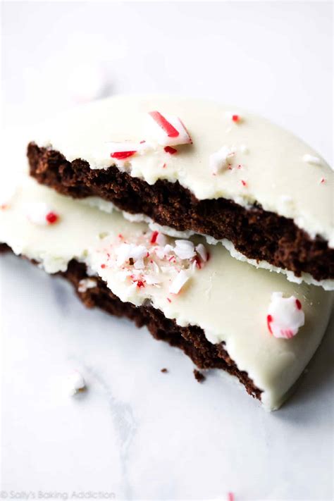 Peppermint Bark Cookies - Sally's Baking Addiction