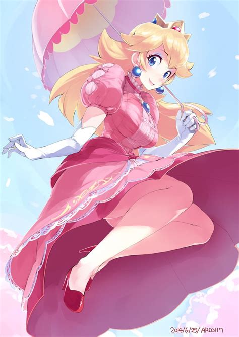 Princess Peach, by ario | イラスト, アニメキャラ, ピーチ姫