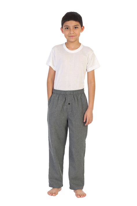 Gioberti Boys Yarn-Dye Brushed Flannel Lounge & Pajama Pants with ...