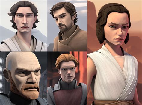 Star Wars The Clone Wars Characters Season 4