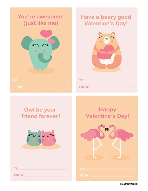 Printable Valentine Day Cards