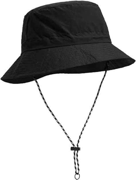 Elkflee Outdoor Waterproof Bucket Hat UPF 50+ Sun Hats Wide Brim Boonie ...