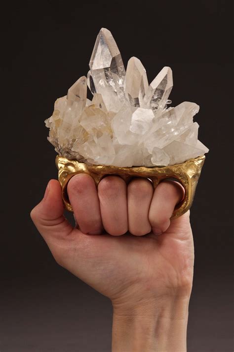 Quartz knuckles: +20 Attack, +5 Weight, +10 Shiny, Deals 2d6 bludgeoning damage. : r/ItemShop
