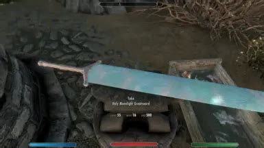 Holy Moonlight Greatsword -Bloodborne at Skyrim Special Edition Nexus ...