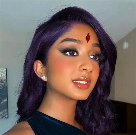 Maitreyi Ramakrishnan as Raven | Raven teen titans, Human hair wigs ...