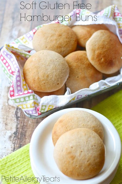 Soft Gluten Free Hamburger Buns and DIY Gluten Free Flour Mix ...