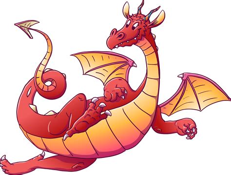 Animated Dragon Clipart