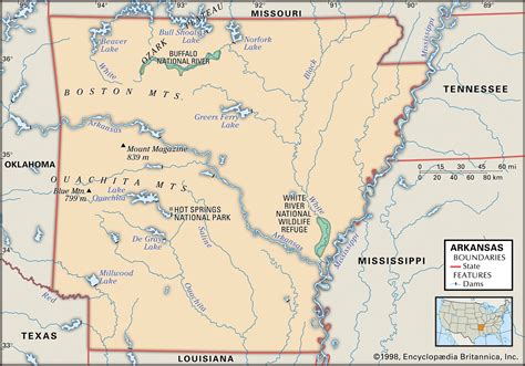 Arkansas | Flag, Facts, Maps, Capital, Cities, & Attractions | Britannica