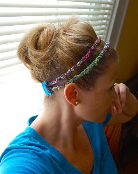 Craft Work! DIY Headband Tutorials - Sortrature | Diy braids, Diy ...