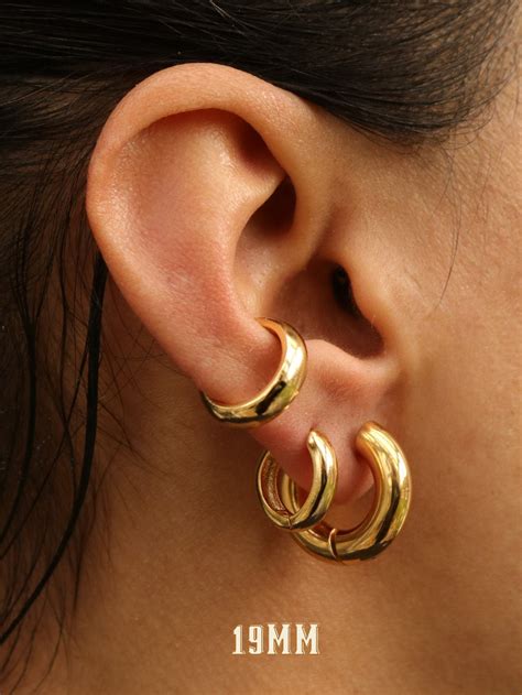 Small Gold Hoop Earrings For Sensitive Ears at Amy Kent blog