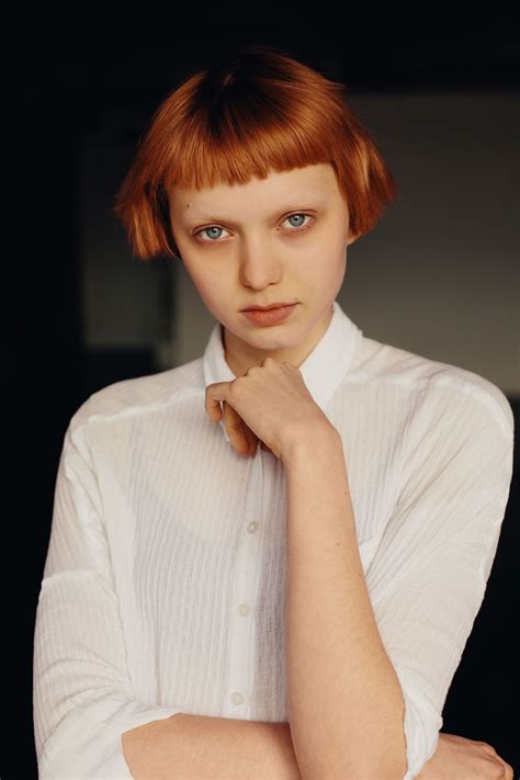 Watch This Face: Katie Moore | Beautiful red hair, Pink blonde hair, Short hair styles