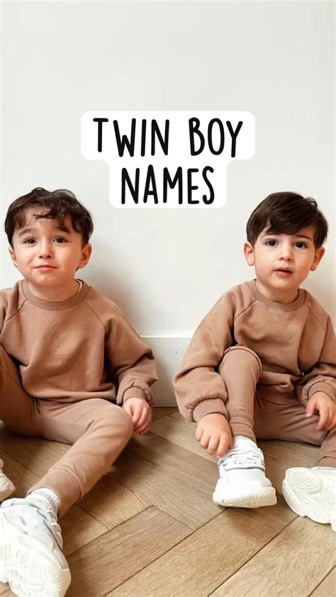 Boy girl twins names – Artofit