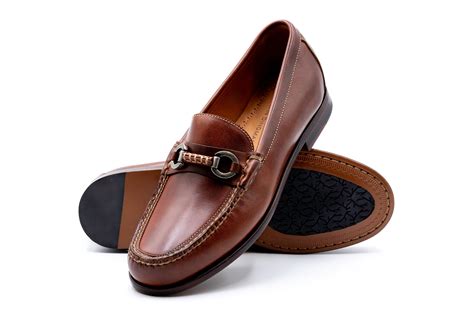 Old Row Oiled Saddle Leather Horse Bit Loafers - Cigar | Martin Dingman