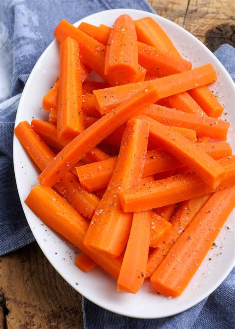 Steamed Carrots How To Cook Carrots