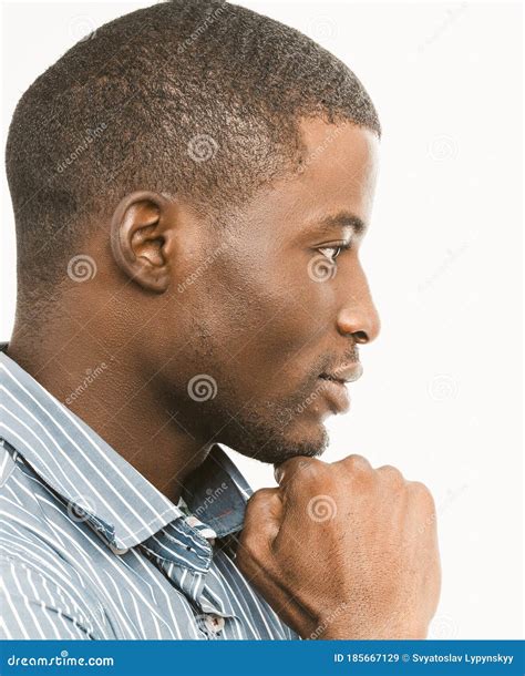 Black Man Side Profile