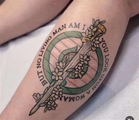 Tattoo example | Lotr tattoo, Lord of the rings tattoo, Time tattoos