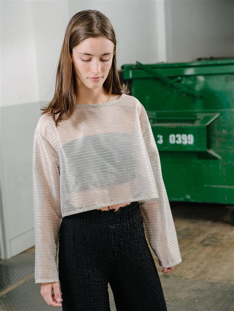 Priory Bare Crop - See Thru Nude | Garmentory