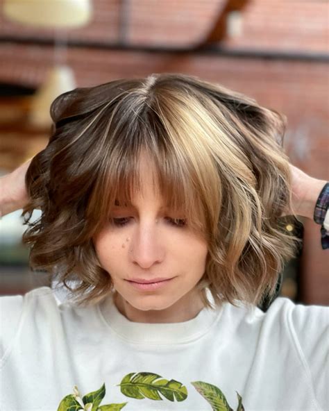 35+ Show Stopping Ideas For Blonde Bangs On Brown Hair