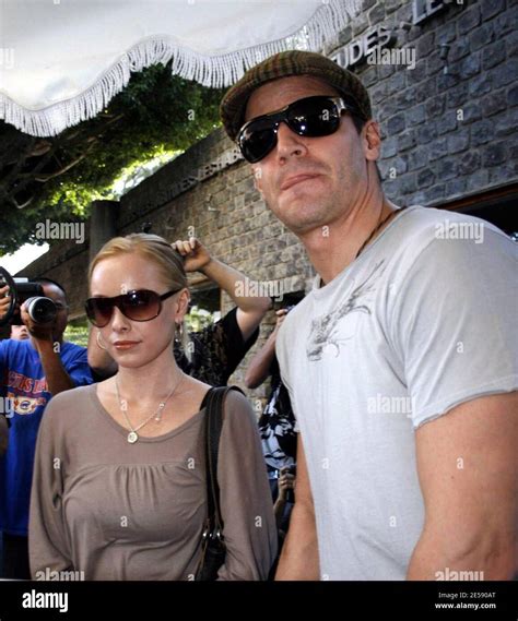 David Boreanaz, la star des « Bones », et son épouse actrice (et ...