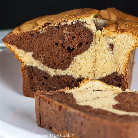 Swirled Chocolate Loaf Cake (Gluten-Free) • The Heritage Cook