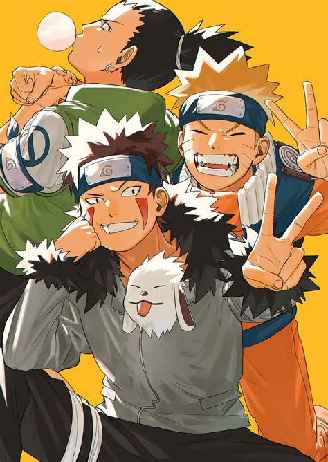 Kiba Inuzuka And Akamaru