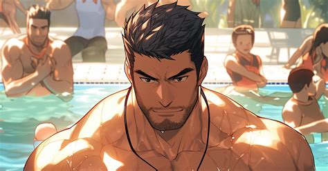 gay, bara, muscle / handsome - pixiv