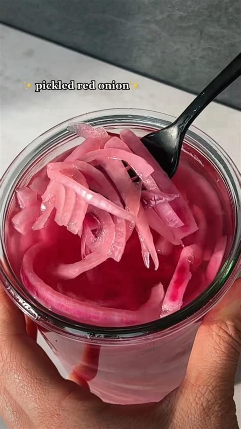 Easy pickled red onion – Artofit