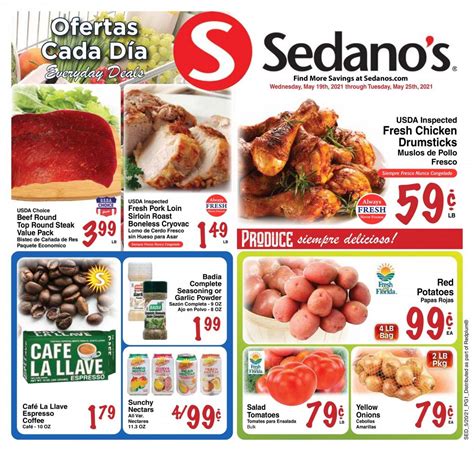Sedano's (FL) Weekly Ad Flyer May 19 to May 25
