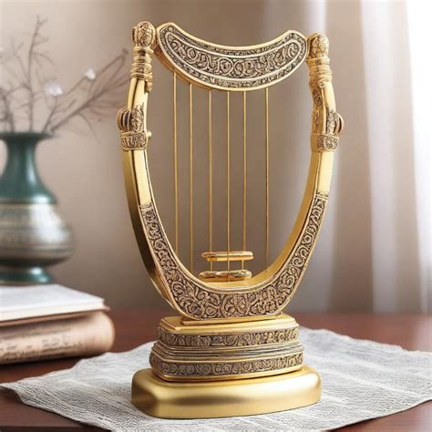 Timeless Music: Ancient Roman Lyre of Golden Splendor