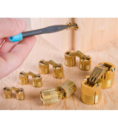 SOSS Concealed Barrel Hinges - Lee Valley Tools