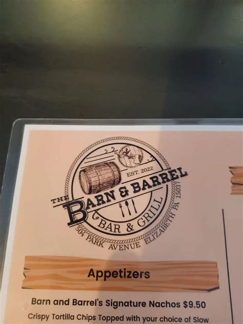 Barrel Bar And Grill