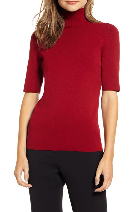 Red Sport Turtleneck at Wendell Espinoza blog